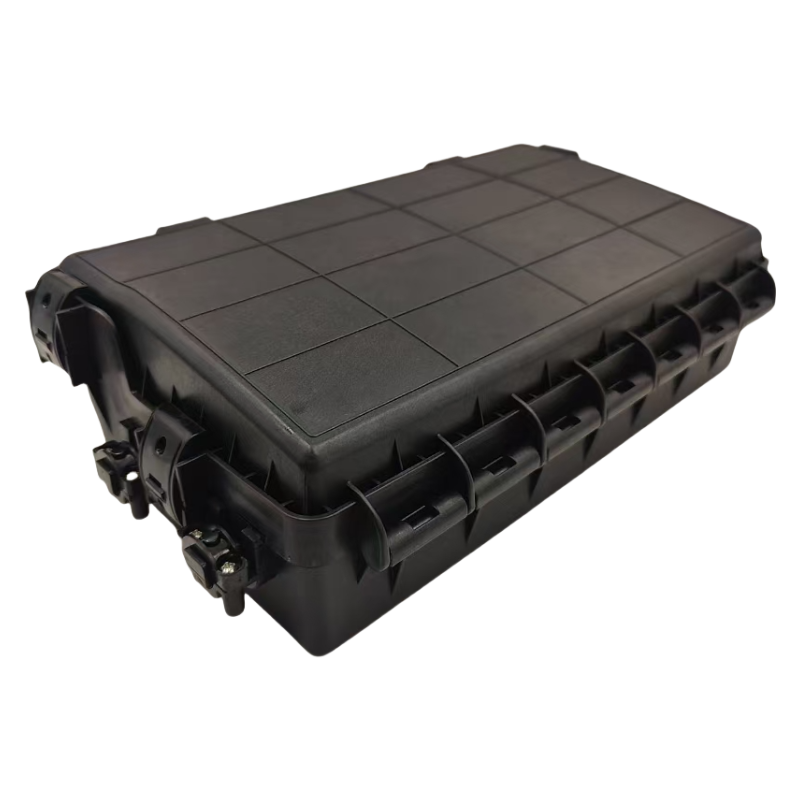 Boîtier d'épissure de câble optique 16 conducteurs, boîtier horizontal/en ligne avec connecteur rapide SFTB-16B