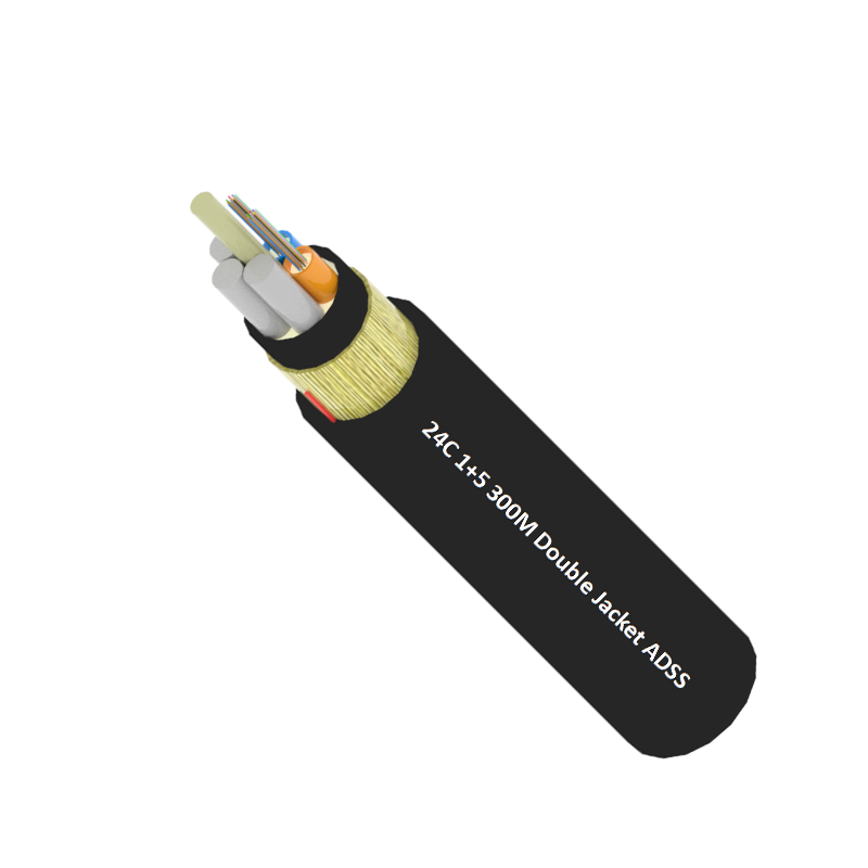 24 Core Span 300m Double Jacket All-Dielectric Self-Supporting ADSS Optical Fiber Cable.png