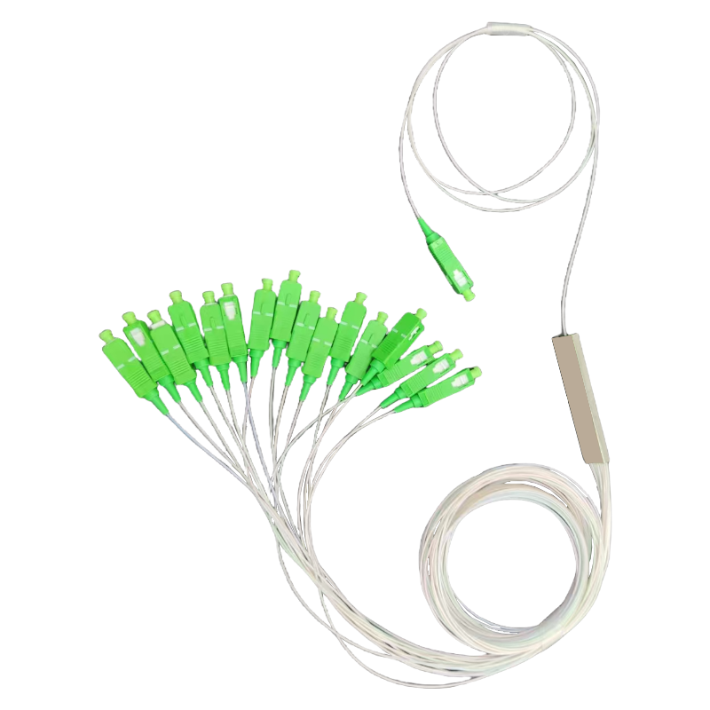 Mini PLC 1 x 16 répartiteur de fibres, mini module, 900 μm, SC, LC, monomode