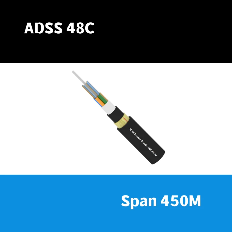 Adss 48c Étendue 450m Double veste