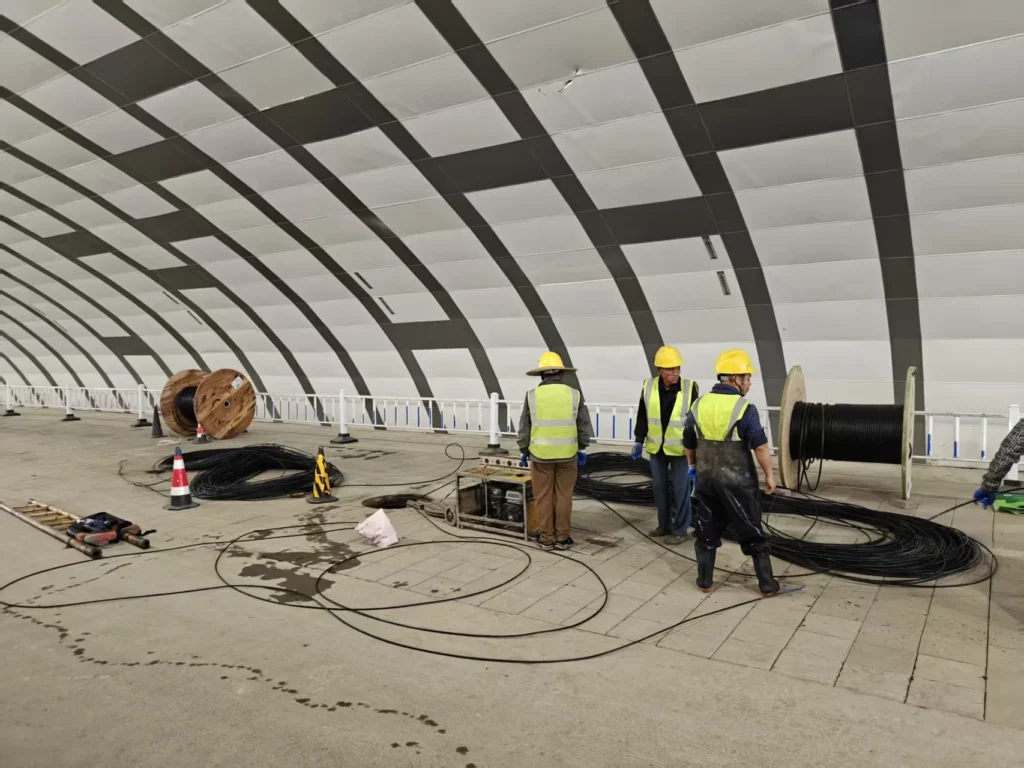 Guía de instalación de soplado de aire