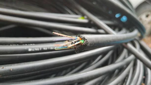 انقطاع الألياف